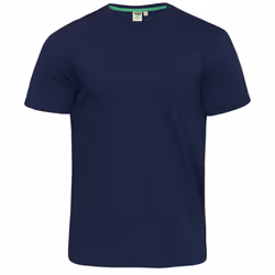 Duke Mens D555 Kingsize Signature-1 Cotton T-Shirt - 5XL, Navy