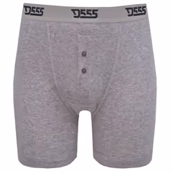 Duke London Mens Driver Kingsize Cotton Boxer Shorts (Pack Of 3) - 4XL, Black/Grey/Navy