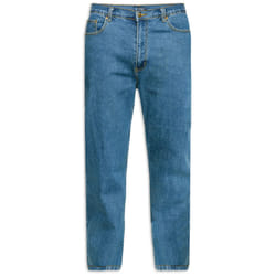 Duke Mens Rockford Carlos Stretch Jeans - 34L, Stonewash