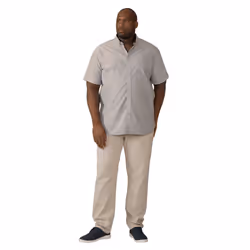 Duke Mens Rockford Kingsize Comfort Fit Jeans - 46R, Stone