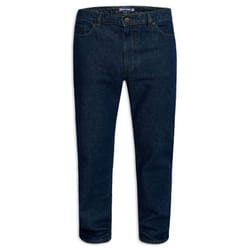 Duke Mens Rockford Kingsize Comfort Fit Jeans - 60L, Indigo