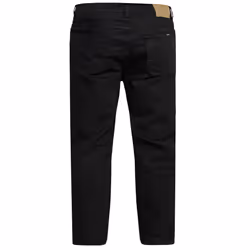 Duke Mens Rockford Carlos Kingsize Stretch Jeans - 50L, Black