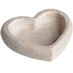 Hill Interiors Stone Heart Dish