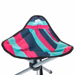 Trespass Ritchie Tripod Camping Stool/Chair - One Size, Tropical Stripe