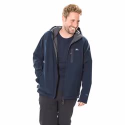 Trespass Mens Accelerator II Waterproof Softshell Jacket - M, Navy