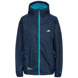 Trespass Womens/Ladies Qikpac Waterproof Packaway Shell Jacket - XS, Navy