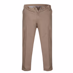 Duke Mens Kingsize Bruno D555 Stretch Chino Trousers - 44L, Stone