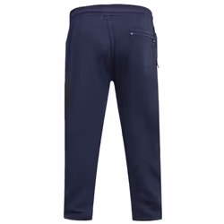 Duke Mens Kingsize Albert Open Hem Jogging Bottoms - 4XL, Navy