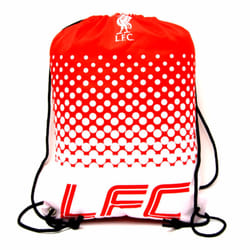 Liverpool FC Official Football Crest Design Fade Gym Bag