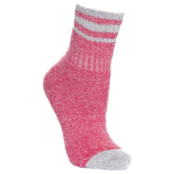 Trespass Childrens/Kids Vic Anti-Blister Boot Socks - 12 Child UK - 3 UK, Raspberry Marl