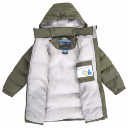Trespass Childrens Girls Tiffy Padded Jacket - 5/6 Years, Moss