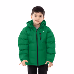 Trespass Kids Boys Tuff Padded Winter Jacket - 5/6 Years, Clover