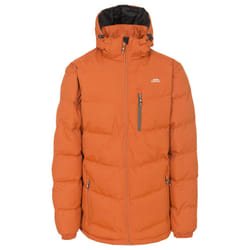 Trespass Mens Blustery Padded Jacket - XS, Burnt Orange