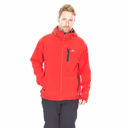 Trespass Mens Accelerator II Waterproof Softshell Jacket - XXS, Red