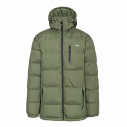 Trespass Mens Clip Padded Jacket - S, Moss