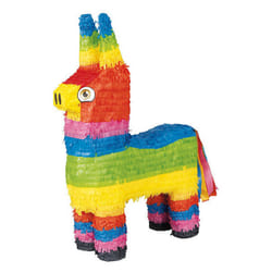 Unique Party Traditional Rainbow Burro Design Pinata