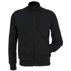 B&C Mens Spider Full Zip Sweatshirt - S, Black