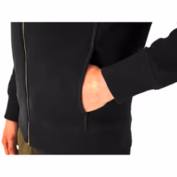 B&C Mens Spider Full Zip Sweatshirt - S, Black