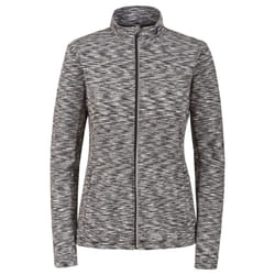 Trespass Womens/Ladies Indira Long Sleeve Full Zip Active Top - XS, Grey Marl