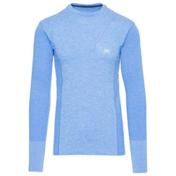 Trespass Mens Timo Long Sleeve Active Top - XXL, Bright Blue Marl