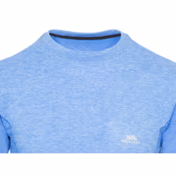 Trespass Mens Timo Long Sleeve Active Top - XXL, Bright Blue Marl