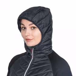 Trespass Womens/Ladies Boardwalk Padded Hooded Fleece Jacket - S, Black
