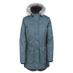 Trespass Womens/Ladies Thundery Waterproof Jacket - XXS, Teal/Silver Grey