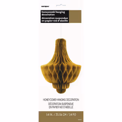 Unique Party 14 Inch Honeycomb Hanging Decoration