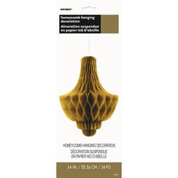 Unique Party 14 Inch Honeycomb Hanging Decoration