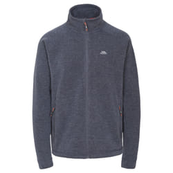 Trespass Mens Instigate Full Zip Fleece Jacket - XS, Navy Melange