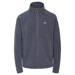 Trespass Mens Instigate Full Zip Fleece Jacket - XXS, Navy Melange