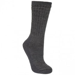 Trespass Mens Stroller Merino Wool Hiking Boot Socks (1 Pair) - 4/7, Black Marl