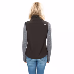Trespass Womens/Ladies Norma Softshell Sleeveless Gilet - XXS, Black