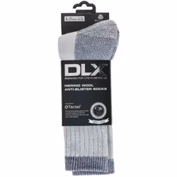 Trespass Mens Strolling DLX Walking Socks - 7/11, Grey Marl