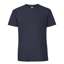 Fruit Of The Loom Mens Ringspun Premium Tshirt - L UK, Deep Navy
