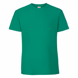 Fruit Of The Loom Mens Ringspun Premium Tshirt - L UK, Kelly Green