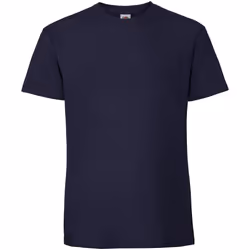 Fruit Of The Loom Mens Ringspun Premium Tshirt - 2XL UK, Navy
