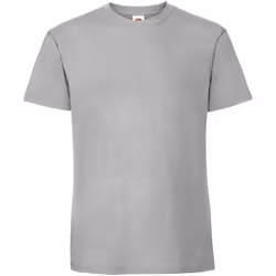 Fruit Of The Loom Mens Ringspun Premium Tshirt - 2XL UK, Zinc