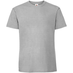 Fruit Of The Loom Mens Ringspun Premium Tshirt - 2XL UK, Zinc