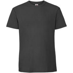 Fruit Of The Loom Mens Ringspun Premium Tshirt - XL UK, Light Graphite