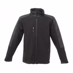 Regatta Mens Hydroforce 3-layer Membrane Waterproof Breathable Softshell Jackets - M, Black