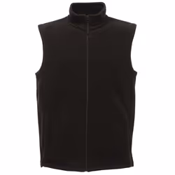 Regatta Mens Micro Fleece Bodywarmer / Gilet - 2XL, Black