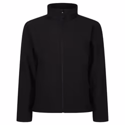 Regatta Reid Mens Softshell Wind Resistant Water Repellent Jacket - 2XL UK, Black
