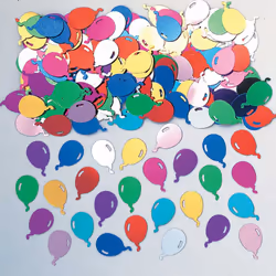Amscan Embossed Metallic Multi Colour Balloon Confetti