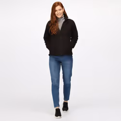 Regatta Professional Womens/Ladies Fleece Jacket - 22, Black