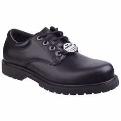 Skechers Mens Cottonwood Elks SR Shoes - 10 UK, Black