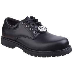 Skechers Mens Cottonwood Elks SR Shoes - 10 UK, Black