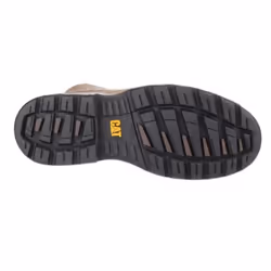 Caterpillar Unisex Pelton Safety Leather Boots - 9 UK, Dark Beige