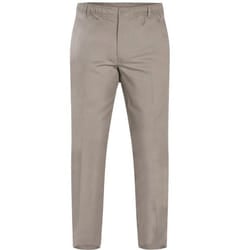Duke Mens Basilio D555 Full Elastic Waist Rugby Trousers - 32L, Stone