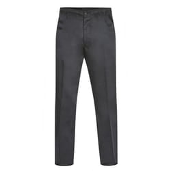 Duke Mens Basilio D555 Full Elastic Waist Rugby Trousers - 34L, Black
